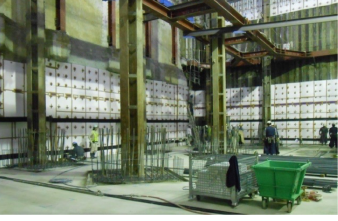 高層ビル基礎部